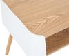 Nachttisch Birte / 300.001739, Holzwerkstoff, Stahl, Weiß, Holzfarben, 40 x 55 x 40 cm Bild 3