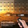 Athlix Lichterkette Outdoor Lichterkette LED Strom Außen Wetterfest G40 Glühbirne Garten, mit Fernbedienung, Robust & wetterfest, Dimmbares Licht Bild 3