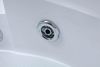PureHaven Whirlpool 138x138 cm elegantes Design Heizung Lichttherapie Soundsystem Reinigungsprogramm Bluetooth-Soundsystem Bild 5