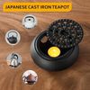 Velaze Teekanne Gusseisen Heizung Teekessel Japanisch Stil Filter emailliert Bild 3