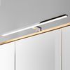 Spiegelschrank 100cm mit LED-Beleuchtung SOLNA-56 weiß mit Wotaneiche B/H/T ca. 100/74/20 cm Bild 4