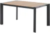 Vente-unique - NYROS Garden dining set Metall GrauBeige - B 90 cm60 cm x H 75 cm85 cm x L 150 cm56 cm Bild 4