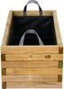 Pflanzkübel >TAUNUS< in natur, Kiefer FSC® 100% - 90x35x40cm (BxHxT) Bild 3