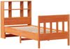 vidaXL Massivholzbett ohne Matratze Wachsbraun 75x190 cm Kiefernholz 3323247 Bild 3