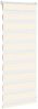 vidaXL Doppelrollo Marmorbeige 55x100 cm Stoffbreite 50,9 cm Polyester 4014616 Bild 3