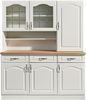 wiho Küchen Küchenbuffet Linz 150 cm breit, in Landhaus-Optik Bild 4