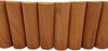 HTI-Living halbrund braun Beetumrandung Holz Bild 3