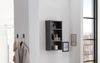 Hängeregal >Kaprun< (B/H/T: 30x64x18 cm) in graphit - 30x64x18cm (BxHxT) Bild 4