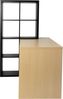 OTTO home Regal-Schreibtisch Triest, Computertisch mit Raumtrenner, Breite 156 cm, Regalelement flexibel montierbar, 6 Fächer, Tischbreite 120 cm Bild 4