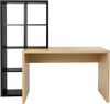 OTTO home Regal-Schreibtisch Triest, Computertisch mit Raumtrenner, Breite 156 cm, Regalelement flexibel montierbar, 6 Fächer, Tischbreite 120 cm Bild 3