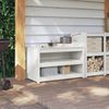 vidaXL Küchenschrank MEPPEL Weiß 106 x 55 x 64 cm Massives Kiefernholz 868154 Bild 4