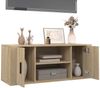 vidaXL TV-Schrank Sonoma-Eiche 100 x 35 x 40 cm Holzwerkstoff [823094] Bild 4