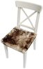 Lammfell Sitzkissen 40x40 cm Stracciatella Bild 4