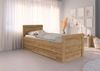 rauch Stauraumbett Bett Einzelbett Stollenbett Bettkästen EVELYN, in Komforthöhe mit Holzkopfteil sowie Schubladen MADE IN GERMANY Bild 3