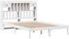 vidaXL Massivholzbett mit Regal ohne Matratze Weiß 140x190 cm Kiefer 3321619 Bild 3
