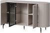 Kommode Zelfa 150 2D1W 03 (Farbe: Schwarz, ohne Beleuchtung) Bild 2