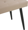 Bank ESSONNE Beige Kunstleder Bild 5