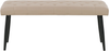 Bank ESSONNE Beige Kunstleder Bild 4