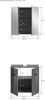 Badezimmerset Soft III - Grau / Grau Hochglanz Bild 4
