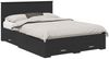vidaXL Bettrahmen mit Schubladen Schwarz 135 x 190 cm Holzwerkstoff 3410905 Bild 2