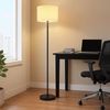 RGB LED Stehleuchte, Textil natur, schwarz, App-Steuerung, H 152 cm Bild 4