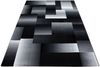 Kurzflor Teppich Matteo rechteckig - 240x340 cm - Schwarz Bild 3