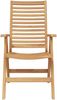 vidaXL Stuhl 8 pcs Braun 64,5 x 52 x 108 cm Massivholz Teak 3376033 Bild 3
