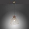 Leuchten Direkt 11489-60 Pendelleuchte Alami messing holz E27 Bild 3