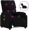 vidaXL Massagesessel Elektrisch Schwarz Stoff 3204814 Bild 2