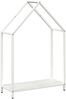 vidaXL Brennholzregal Weiß 60x25x90 cm Kaltgewalzter Stahl 864308 Bild 2