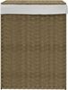vidaXL Wäschekorb mit Deckel 46x33x60 cm Poly Rattan 372029 Bild 3