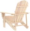 Adirondack-Gartenstuhl Massivholz Tanne Beige Bild 4