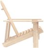 Adirondack-Gartenstuhl Massivholz Tanne Beige Bild 3