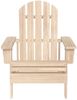 Adirondack-Gartenstuhl Massivholz Tanne Beige Bild 2