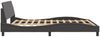vidaXL Bettgestell "Dover" Grau 160x200 cm Kunstleder 373221 Bild 5