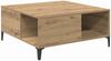 vidaXL Couchtisch Artisan-Eiche 80 x 80 x 36,5 cm Holzwerkstoff 881184 Bild 2