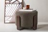 ebuy24 Pouf Coffey Pouf, Hocker Ø52,5cm braun, dunkelgrau. (1-St) Bild 3