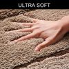 OTTO home Badematte Josie, Badvorleger, Badezimmer Teppich, Höhe 20 mm, rutschhemmend beschichtet, schnell trocknend, strapazierfähig, fußbodenheizungsgeeignet, Polyester, rechteckig, 3-tlg. Hänge-WC Set, Badteppich, Badematten, rechteckig, rund & als ... Bild 4