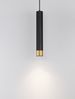 Nova Luce 9911530 PICTO Pendelleuchte 40 1-flammig Schwarz Gold GU10 Bild 5