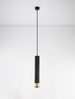 Nova Luce 9911530 PICTO Pendelleuchte 40 1-flammig Schwarz Gold GU10 Bild 3