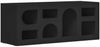 vidaXL TV-Schränk Schwarz 100 x 35 x 40 cm Holzwerkstoff 891265 Bild 2