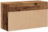 vidaXL Schuhbank Altholz-Optik 80x30x45 cm Holzwerkstoff 856756 Bild 5