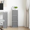 vidaXL Sideboard mit Schubladen Graues Sonoma 30,5 x 27 x 84,5 cm 8000561 Bild 3