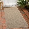 Carpetia Outdoorteppich In- & Outdoorteppich Jute-Look, rechteckig, Höhe: 5 mm, robuste Struktur wetterfest & pflegeleicht Bild 2