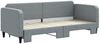 vidaXL Tagesbett Ausziehbar Hellgrau 80x200 cm Stoff 3196811 Bild 3