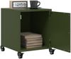 vidaXL Nachttisch Olivgrün 36x39x43,5 cm Stahl 846622 Bild 5