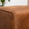Bronx71 Leder Hocker Vegas rechteckig cognac Bild 5