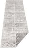 In- & Outdoor Wendeteppich Biri Grau Creme - 120x170x0,5cm Bild 5