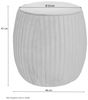 Sitzhocker/-pouf "Fabienne" grün Bild 3