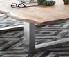 Couchtisch Baumkante 120x80 cm Akazie naturfarben silber 67956240 Bild 3